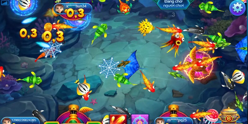 Trong sảnh, bạn được trải nghiệm với nhiều phòng chơi hấp dẫn