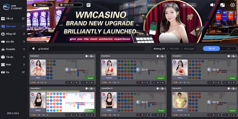 Baccarat là trò chơi nổi tiếng, thu hút nhiều anh em chinh phục